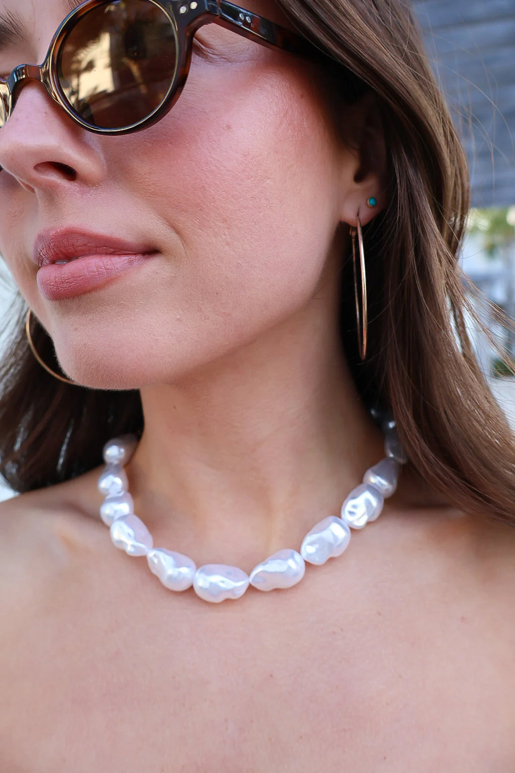 Baroque Pearl Necklace