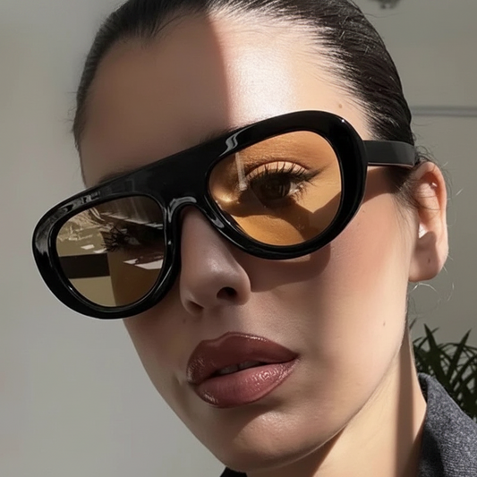 Vintage Luxury Pilot Sunglasses