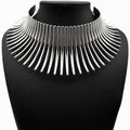 Exaggerated Metal Choker